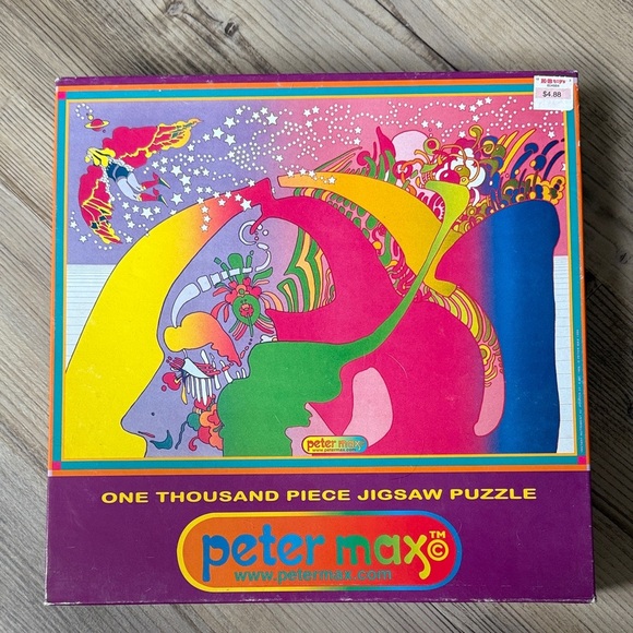 Peter Max Colorful Jigsaw Puzzle - Picture 1 of 4